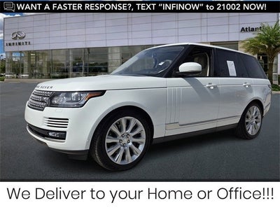 2016 Land Rover Range Rover 5.0L V8 Supercharged
