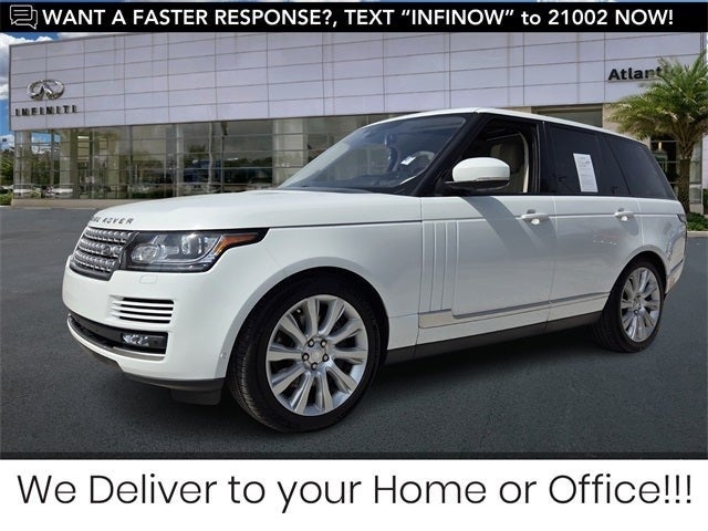 2016 Land Rover Range Rover 5.0L V8 Supercharged