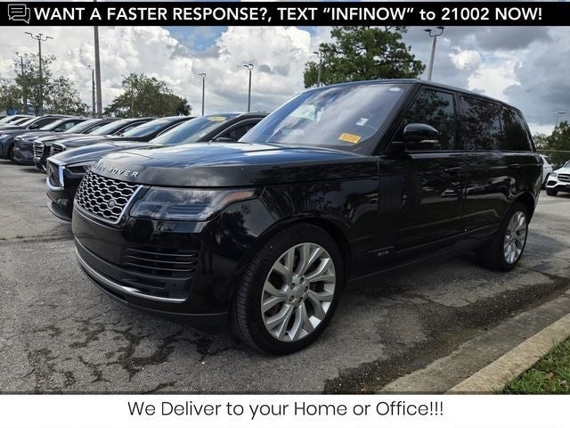 2019 Land Rover Range Rover 5.0L V8 Supercharged LWB