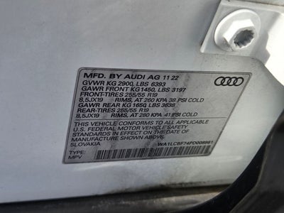2023 Audi Q7 45 Premium Plus quattro