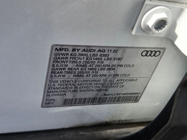 2023 Audi Q7 45 Premium Plus quattro