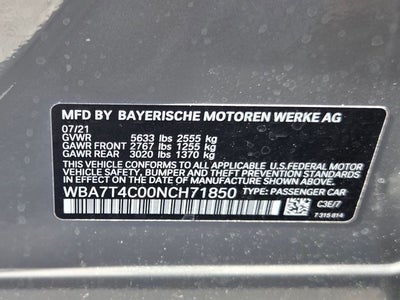 2022 BMW 7 Series 740i xDrive