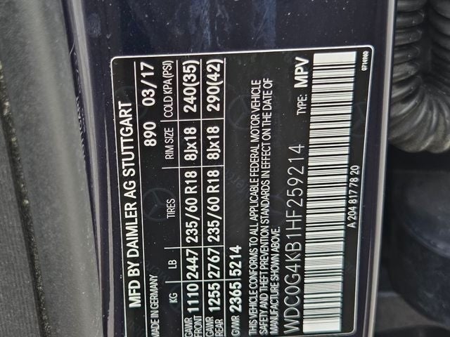 2017 Mercedes-Benz GLC GLC 300 4MATIC®