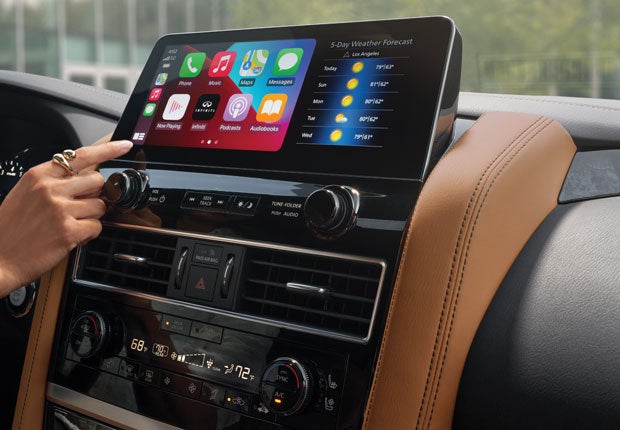 2024 INFINITI QX80 Key Features - WIRELESS APPLE CARPLAY® INTEGRATION | Atlantic INFINITI in Jacksonville FL