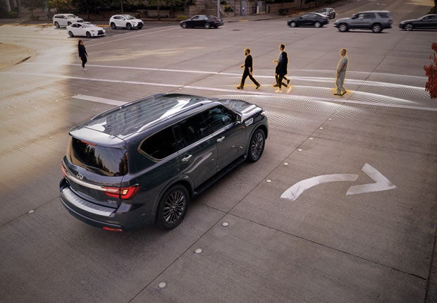 2024 INFINITI QX80 Key Features - PREDICTIVE FORWARD COLLISION WARNING | Atlantic INFINITI in Jacksonville FL