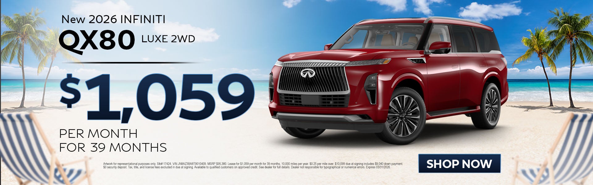New 2026 INFINITI QX80