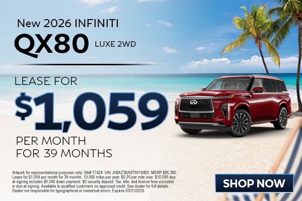 New 2026 INFINITI QX80