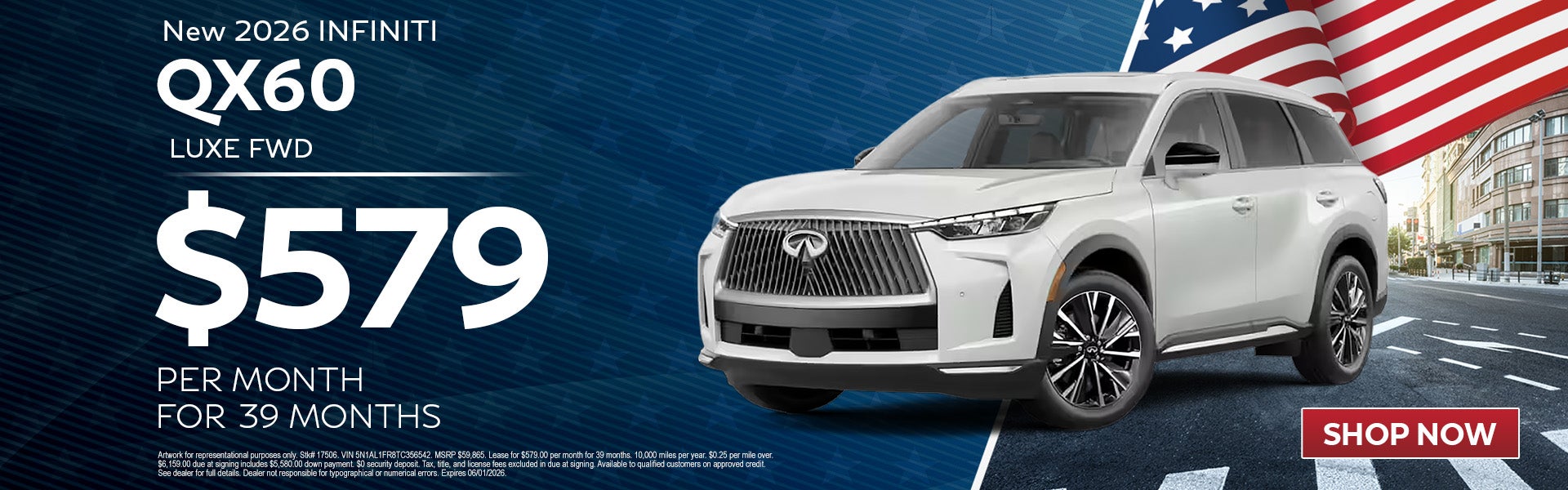 2026 QX60 Lease