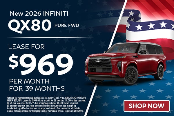 New 2026 Infiniti QX80