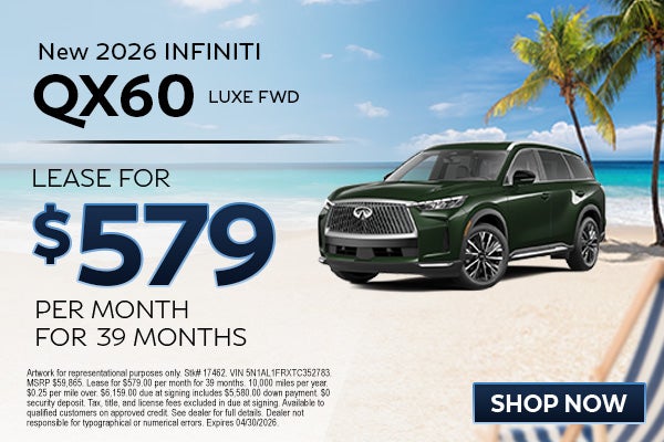 INFINITI QX60 lease deal