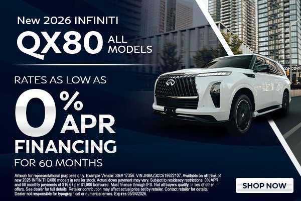 INFINITI QX80 APR Offer