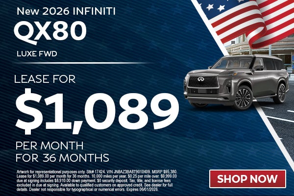 2026 QX80 Lease