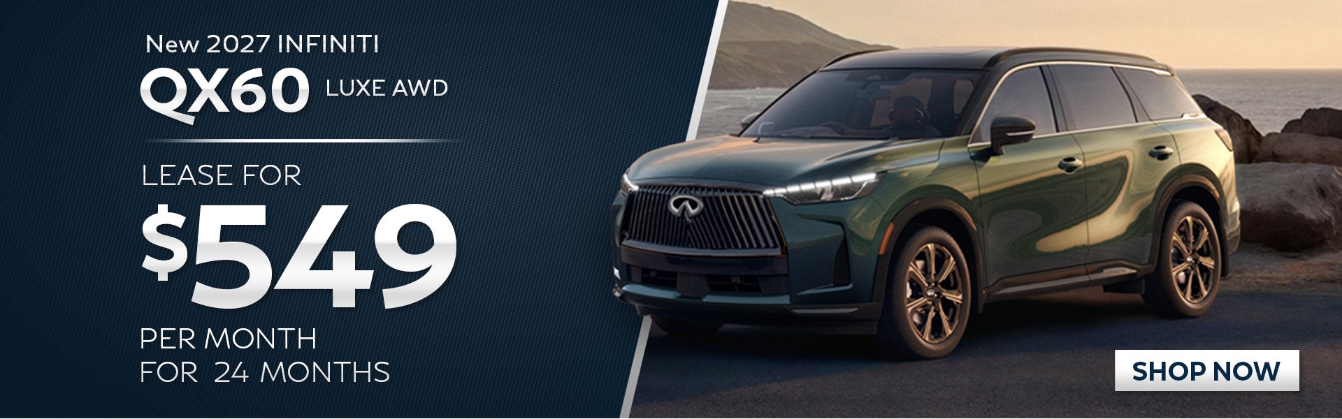 2027 INFINITI QX60 LUXE