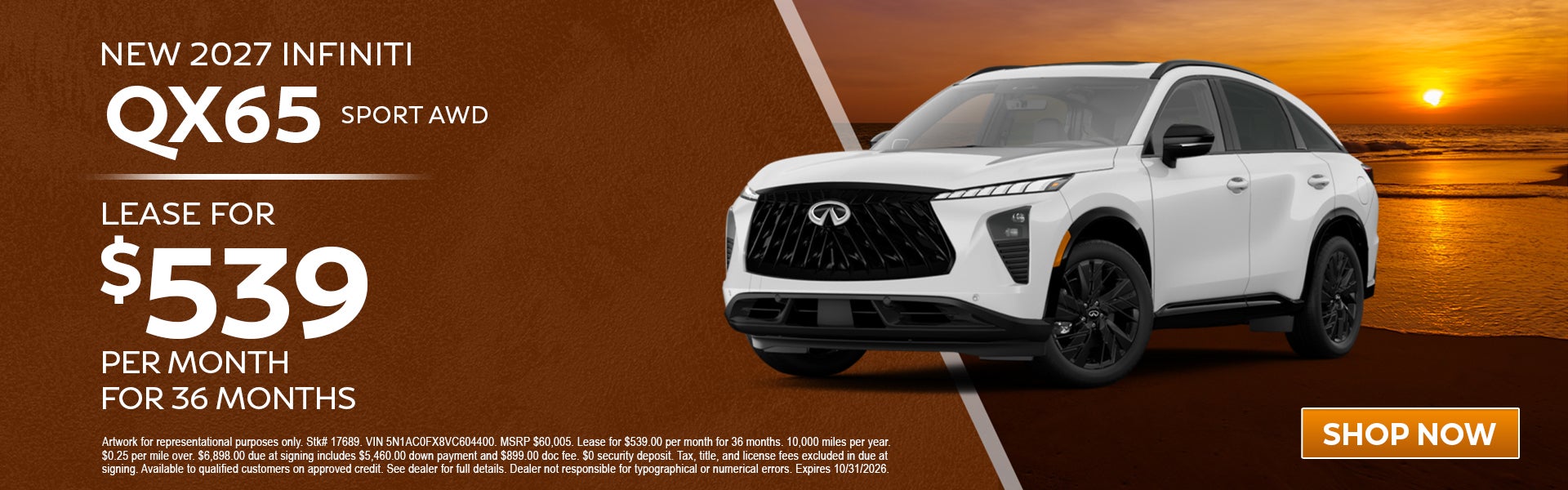 New 2027 INFINITI QX65 Sport AWD