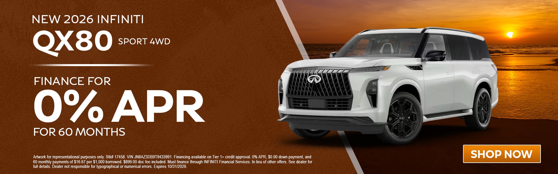 New 2026 INFINITI QX80 Sport 4WD