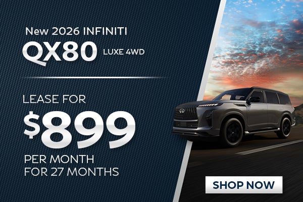 2026 INFINITI QX80 LUXE 4WD