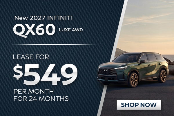 2027 INFINITI QX60 LUXE