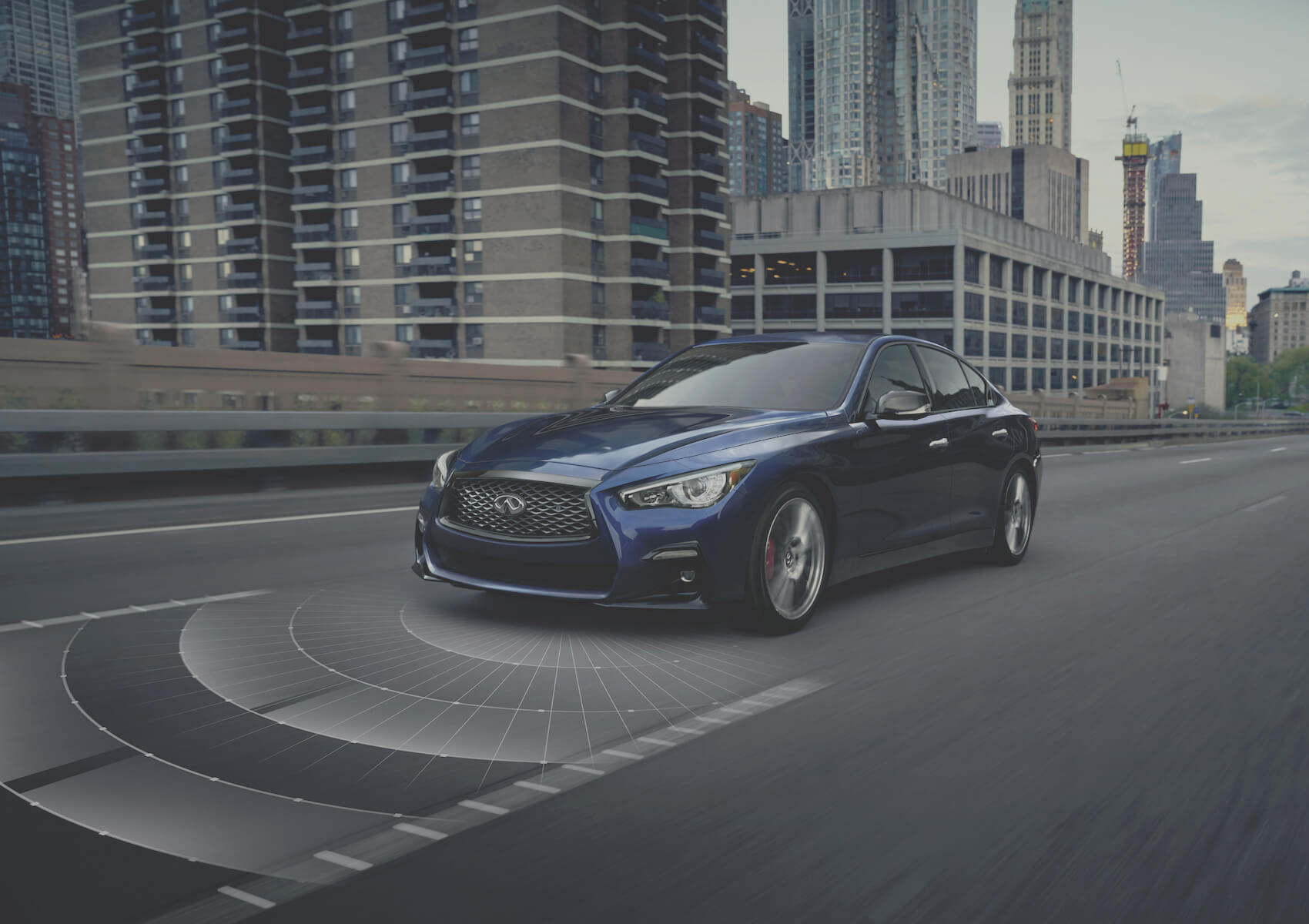 INFINITI Q50 in Motion